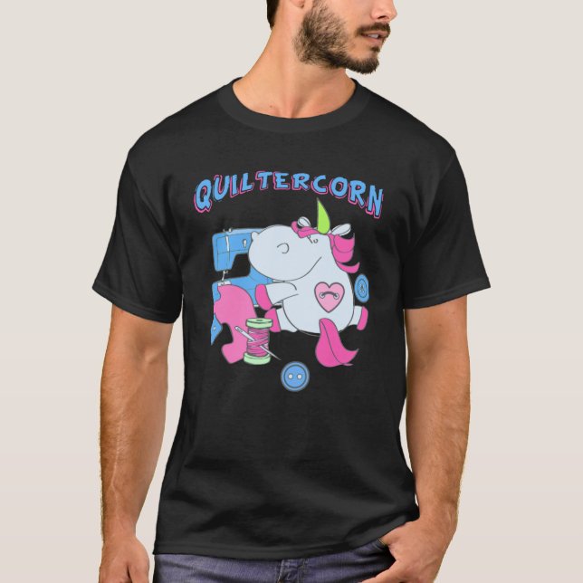 Camiseta Cosecha de tela de unicornio para calcinar (Anverso)