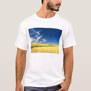 Camiseta Cosecha de trigo en Palouse en el este