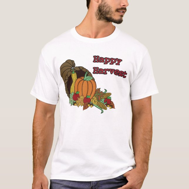 Camiseta Cosecha feliz (Anverso)