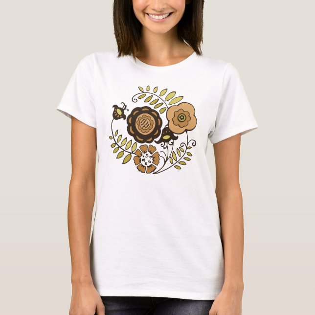 Camiseta Cosecha floral (Anverso)