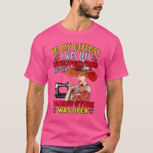 Camiseta Cosecha para mujeres Tejido Crazy Quilt Lady Craft