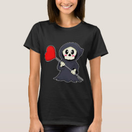 Camiseta Cosechadora Corazón de Halloween