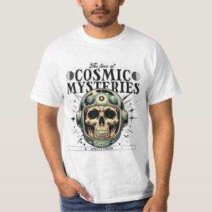 Camiseta Cosechadora Cósmica: Diseño de Astronauta Calavera