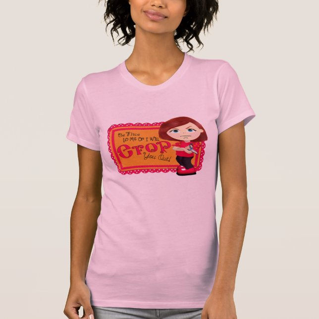 Camiseta ¡Coséchele hacia fuera! (Anverso)
