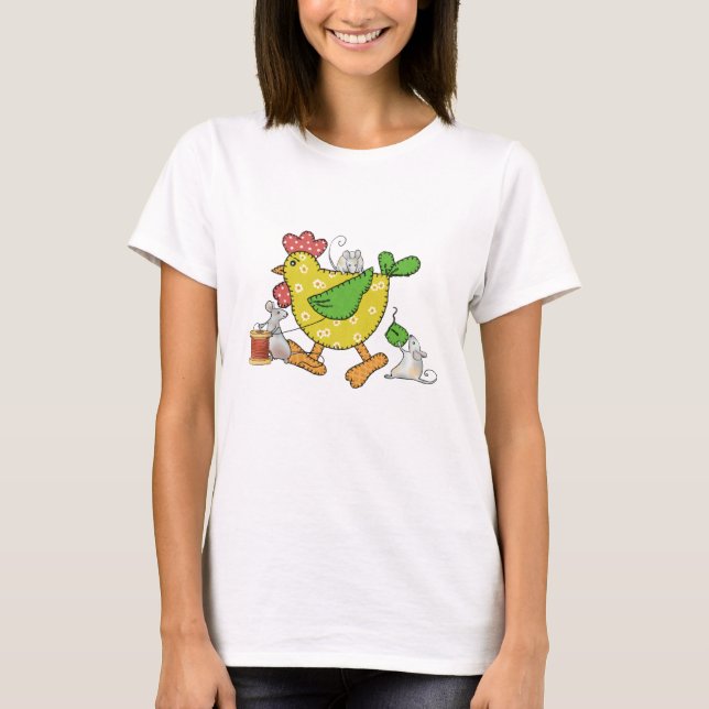 Camiseta Cosen gallina (Anverso)
