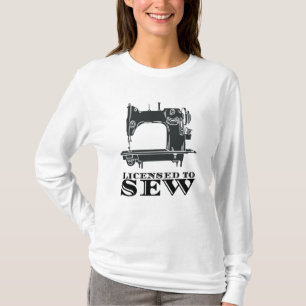 Camiseta Coser - Con Licencia Para Sew