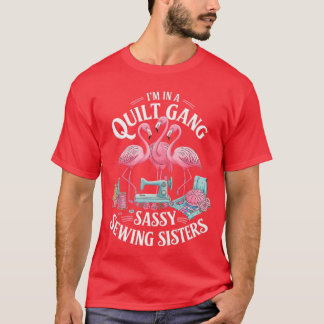 Camiseta Coser Divertido Estoy En Una Pandilla De Costura S