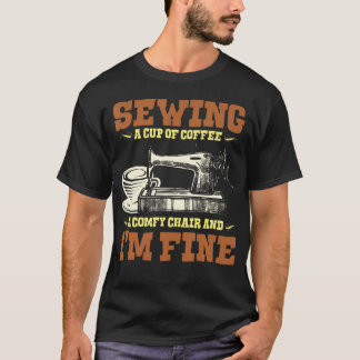 Camiseta Coser edredones y costura