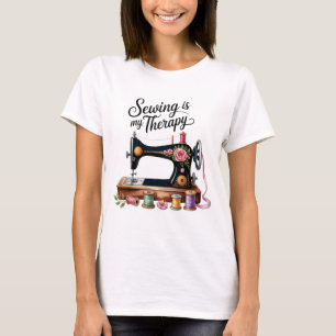 Camiseta Coser Es Mi Terapia