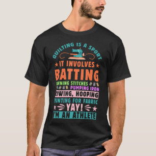 Camiseta Coser Es Un Deporte Dichos Divertidos De Colcha