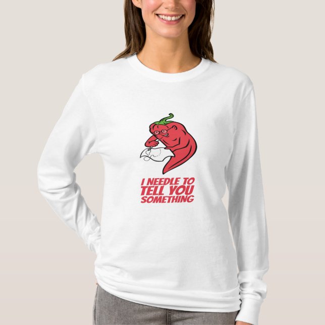 Camiseta Coser - Necesito Decirle (Anverso)