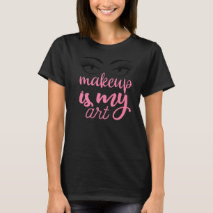 Camiseta Cosmetóloga de maquillaje Damas Salón de Belleza G