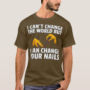 Camiseta Cosmetólogo polaco de Nail Tech Technician
