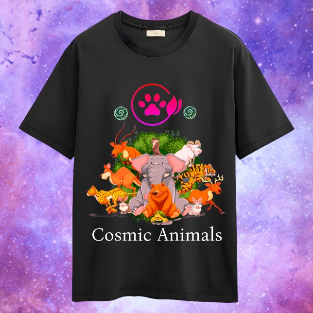 Camiseta Cosmic Animals Wild Beyond the Galaxy (Subido por el creador)