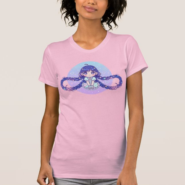 Camiseta Cosmic Braids of Innocence (Anverso)