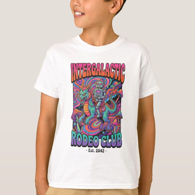 Camiseta Cosmic Dragon Rider (Anverso)