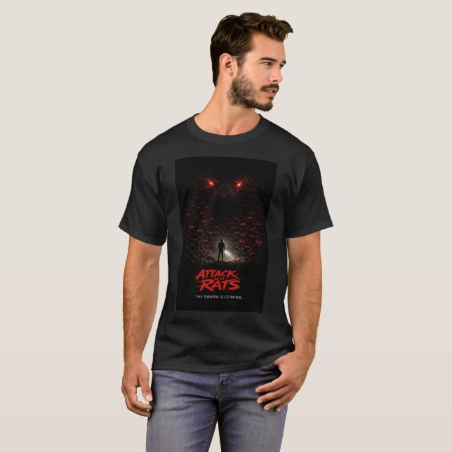 Camiseta Cosmic Eye™ – Attack of the Rats “Swarm Is Coming” (Anverso completo)