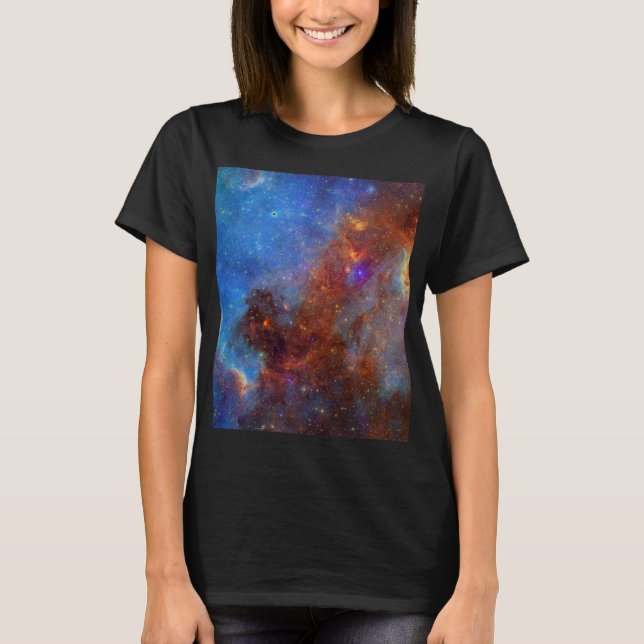 Camiseta Cosmic Galaxy Nebula Plus Size Sweat Shirt (Anverso)