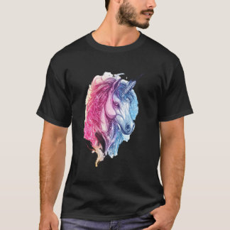 Camiseta Cosmic Galaxy Unicorn (1)