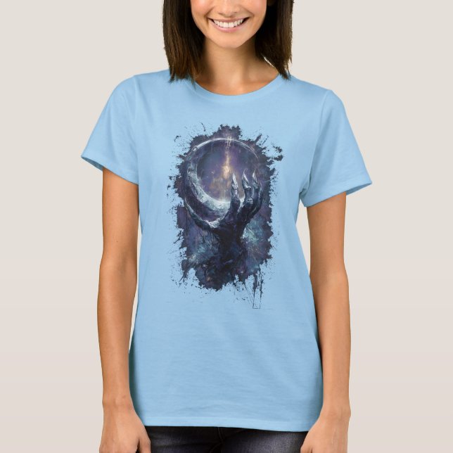 Camiseta Cosmic Hand Dark Fantasy Women's T-Shirt (Anverso)