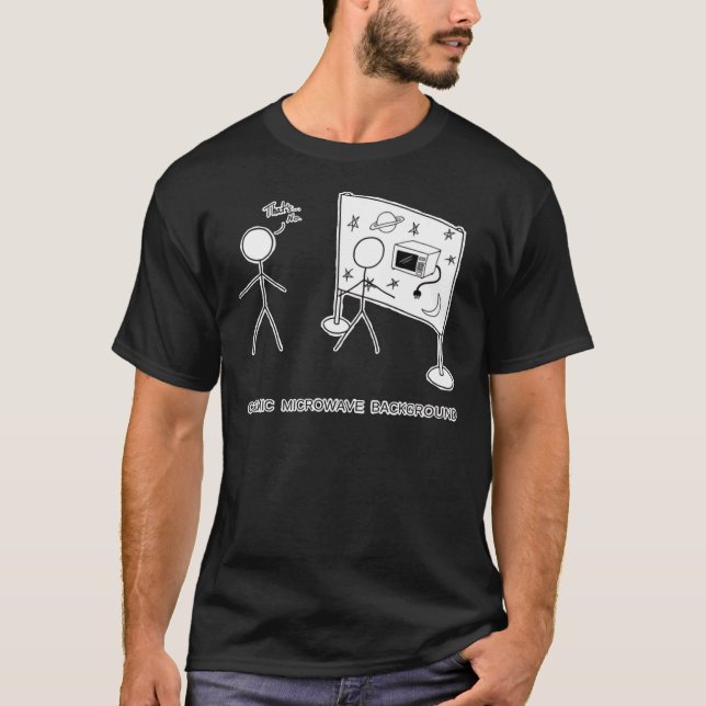 Camiseta Cosmic Microwave Background (Anverso)