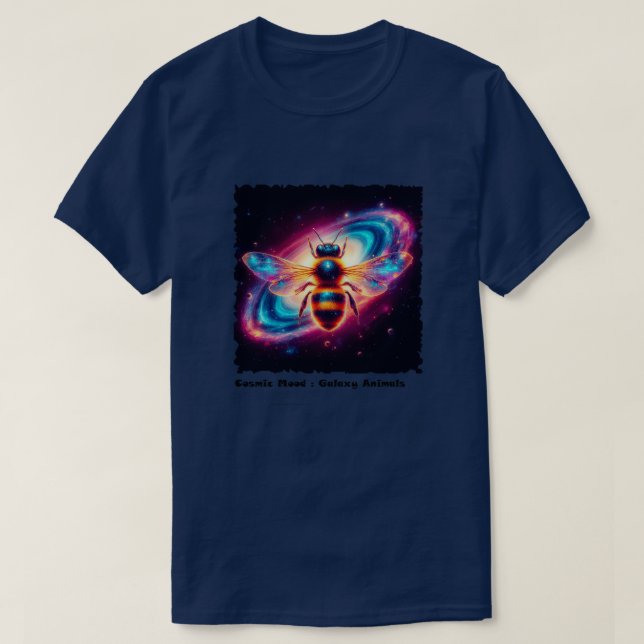 Camiseta Cosmic Mood: Galaxy Animals Tshirt #1 (Diseño del anverso)