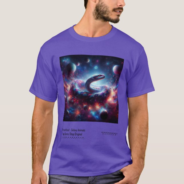 Camiseta Cosmic Mood: Galaxy Animals Tshirt #4 (Anverso)