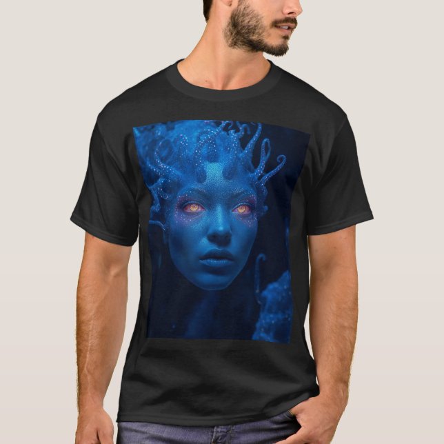 Camiseta Cosmic Octopus Mythical Creature (Anverso)