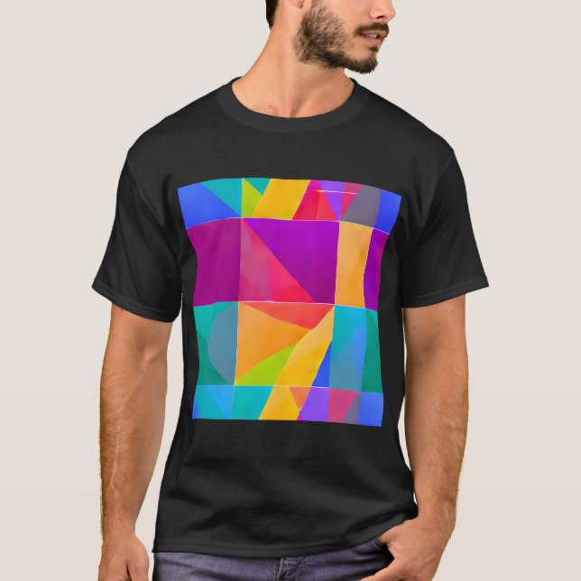 Camiseta Cosmic Prism Dark (Anverso)