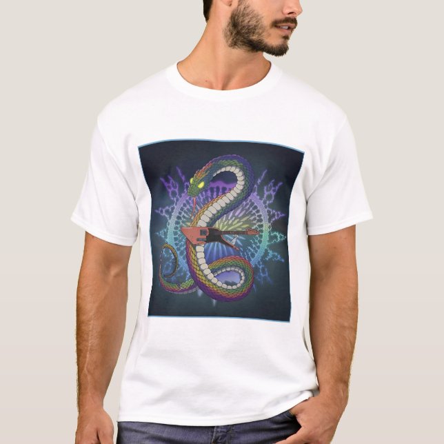 Camiseta Cosmic Serpent Shredder (Anverso)