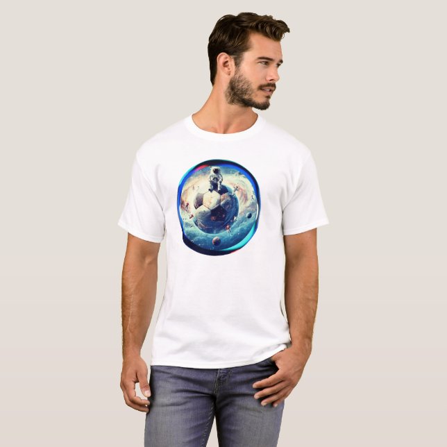 Camiseta Cosmic Soccer  (Anverso completo)