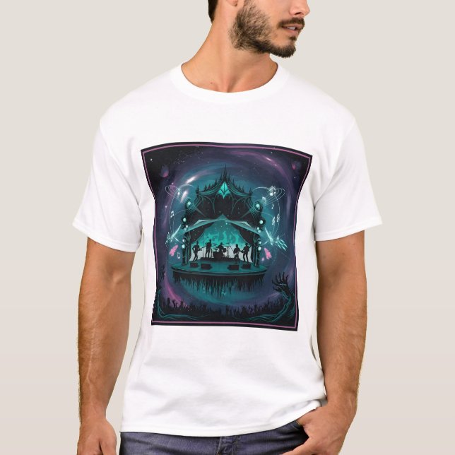 Camiseta Cosmic Soundwave (Anverso)
