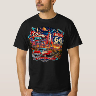 Camiseta Cosmic Starlite Route 66 100 años para ho