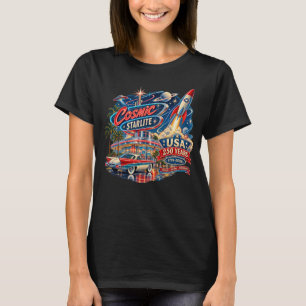 Camiseta Cosmic Starlite USA 250 años Vintage para