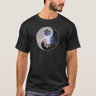 Camiseta Cosmic Yin Yang Paw