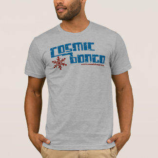 camiseta cósmica de la escama de la nieve del
