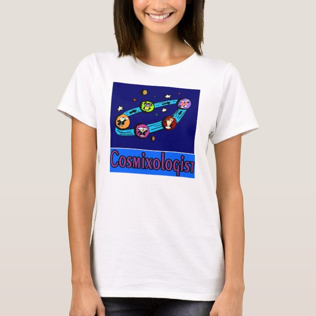Camiseta Cosmixólogo del espacio (Anverso)