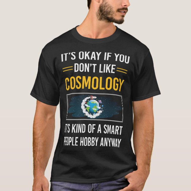 Camiseta Cosmología de personas inteligentes (Anverso)