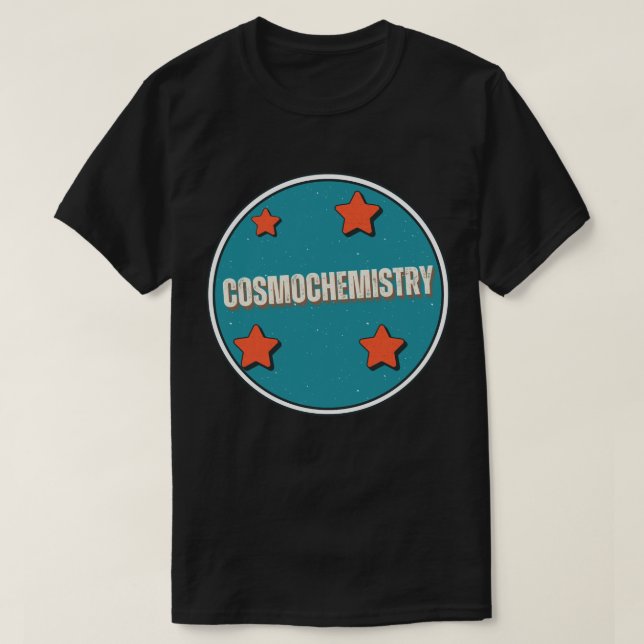 Camiseta Cosmoquímica (Diseño del anverso)