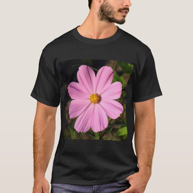 Camiseta Cosmos Rosa (Foto Cuadrada) (Anverso)