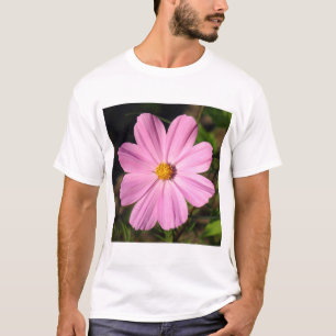 Camiseta Cosmos rosados (foto cuadrada)