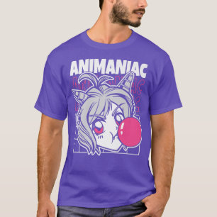 Camiseta Cosplay animanista japonés Otaku estilo de vida