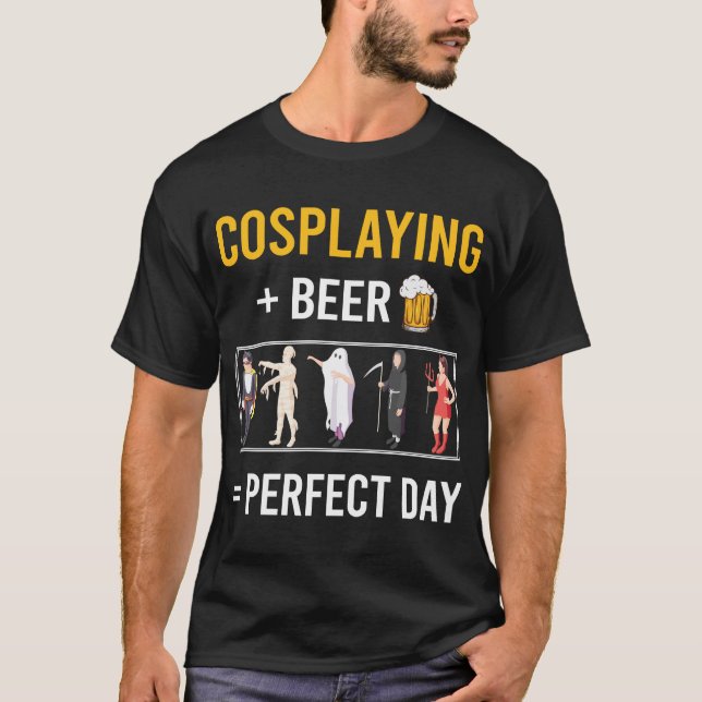 Camiseta Cosplay Cosplay de Beer Day (Anverso)