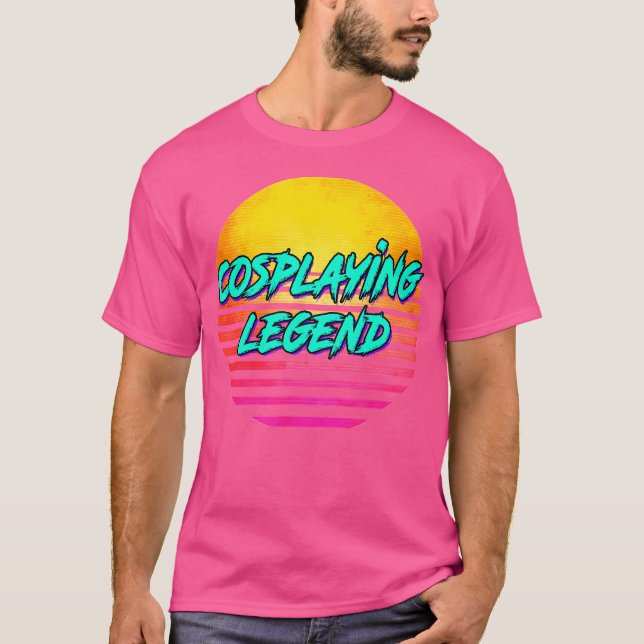 Camiseta Cosplay Divertido (Anverso)