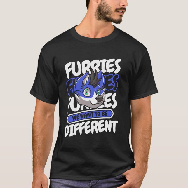Camiseta Cosplay Fursona Furry Fandom (Anverso)