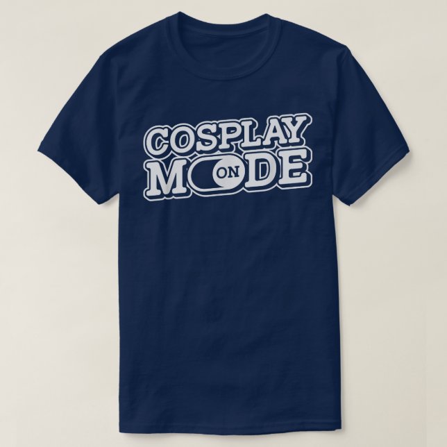 Camiseta Cosplay Mode On  Otaku Manga Japan Anime Cosplayer (Diseño del anverso)