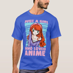 Camiseta Cosplay Otaku Chica Anime