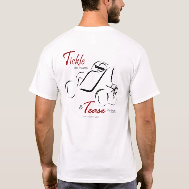 Camiseta Cosquillee y tome el pelo detrás (Reverso)