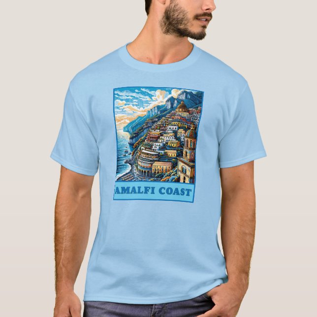 Camiseta Costa Amalfi Italia (Anverso)