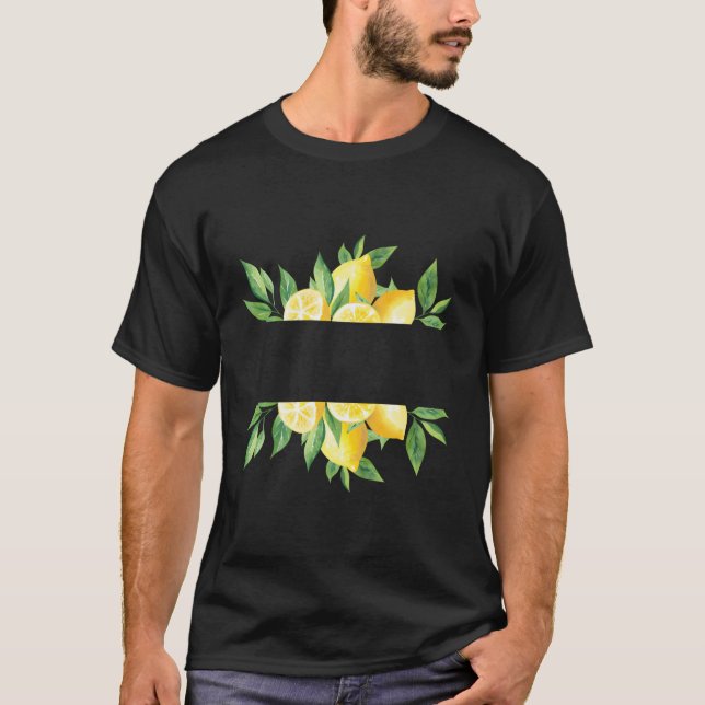 Camiseta Costa Amalfi Italia Lemon Bliss (Anverso)